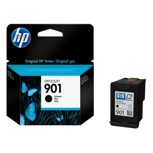 HP Original 901 / CC653AE Tintenpatrone Schwarz bis zu 200 Seiten 4ml