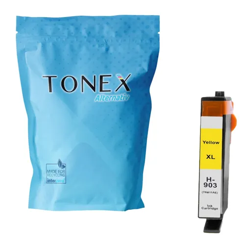 TONEREXPERT Premium Kompatibel für HP 903XL / T6M11AE Tintenpatrone Gelb bis zu 900 Seiten