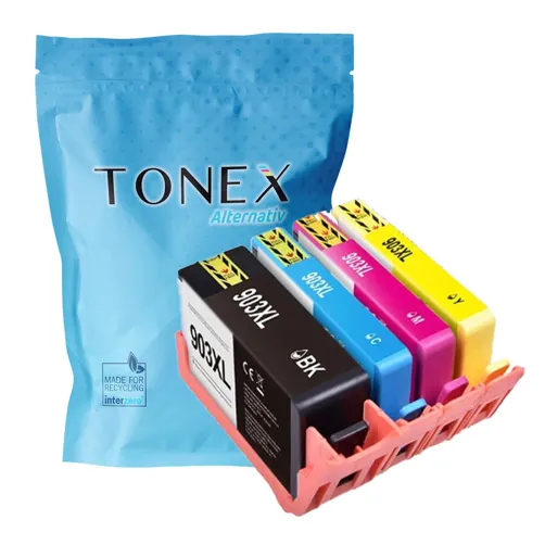 TONEREXPERT Premium Kompatibel für HP 903XL Tintenpatrone Multicolor 4er-Pack