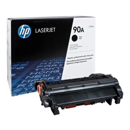 HP Original 90A / CE390A Tonerkartusche Schwarz bis zu 10000 Seiten