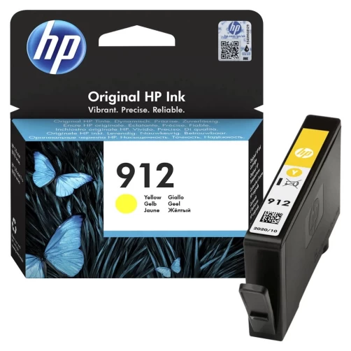 HP Original 912 / 3YL79AE Tintenpatrone Gelb bis zu 315 Seiten