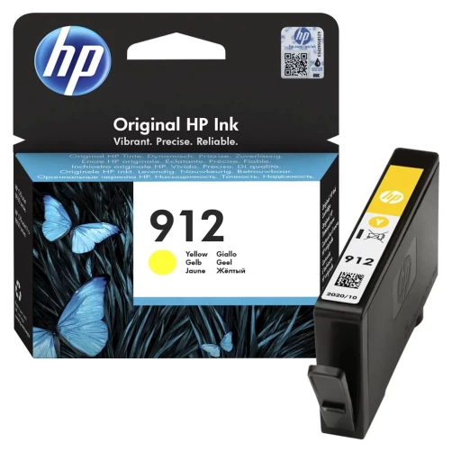 HP Original 912 / 3YL79AE Tintenpatrone Gelb bis zu 315 Seiten 3ml