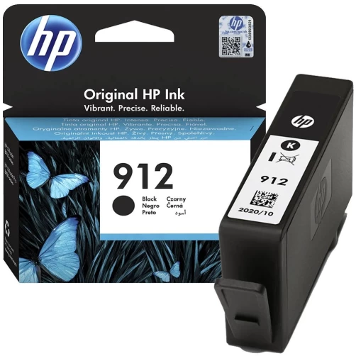 Original HP 912 / 3YL80AE Tinte Schwarz bis zu 300 Seiten 8ml