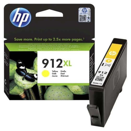 HP Original 912XL / 3YL83AE Tintenpatrone Gelb bis zu 825 Seiten 10ml