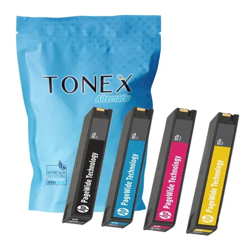 TONEREXPERT Premium Kompatibel für HP 913A Tintenpatrone Multicolor 245ml Spar-Set