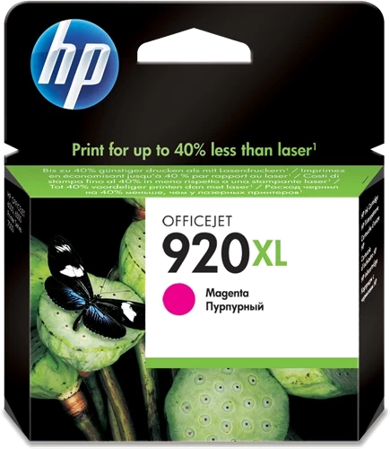HP Original 920XL / CD973AE Tintenpatrone Magenta bis zu 700 Seiten