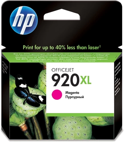 Original HP 920XL / CD973AE Tinte Magenta bis zu 700 Seiten