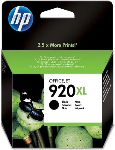 HP Original 920XL / CD975AE Tintenpatrone Schwarz bis zu 1200 Seiten 32ml