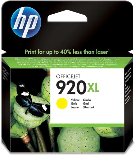 Original HP 920XL / CD974AE Tinte Gelb bis zu 700 Seiten 8ml