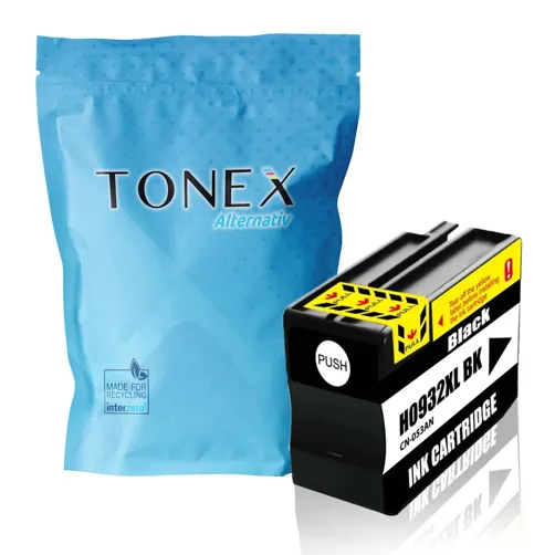 TONEX alternativ für HP 932XL / CN053AE Tinte Schwarz bis zu 1000 Seiten