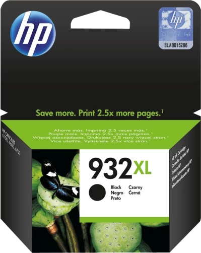 Original HP CN053AE / 932 XL Tinte Schwarz bis zu 1000 Seiten