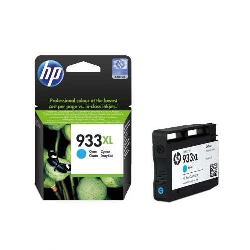 HP Original 933XL / CN054AE Tintenpatrone Cyan bis zu 825 Seiten 9ml