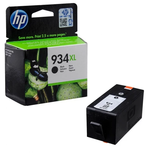Original HP 934XL / C2P23AE Tinte Schwarz bis zu 1000 Seiten 26ml