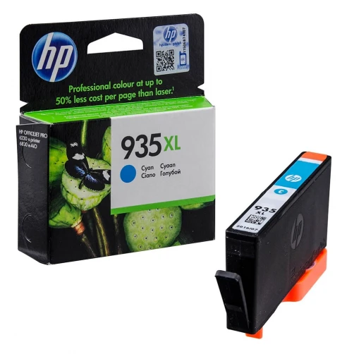 HP Original 935XL / C2P24AE Tintenpatrone Cyan bis zu 825 Seiten 10ml