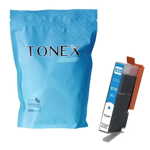 TONEREXPERT Premium Kompatibel für HP 935XL / C2P24AE Tintenpatrone Cyan bis zu 825 Seiten