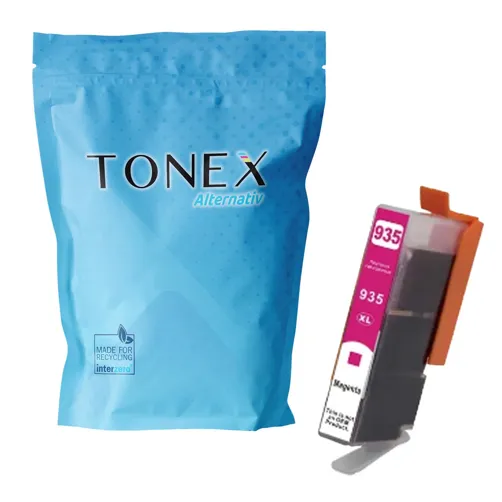 TONEREXPERT Premium Kompatibel für HP 935XL / C2P25AE Tintenpatrone Magenta bis zu 825 Seiten