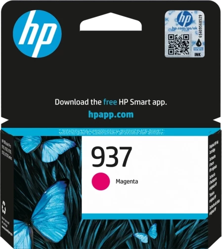 Original HP 4S6W3NE / 937 Tinte Drucker Magenta bis zu 800 Seiten