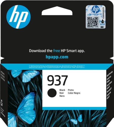 Original HP 4S6W5NE / 937 Tinte Schwarz bis zu 1450 Seiten
