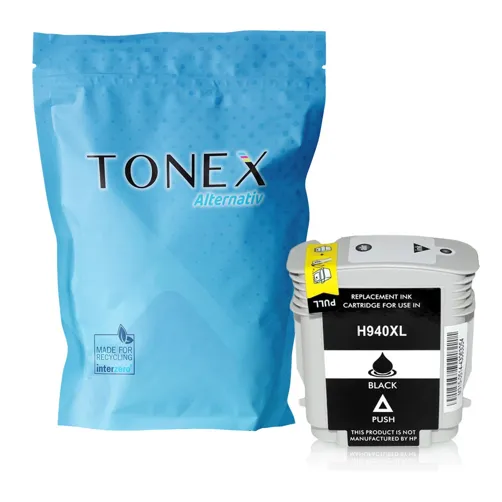 TONEX alternativ für HP 940XL / C4906AE Tinte Schwarz bis zu 2200 Seiten