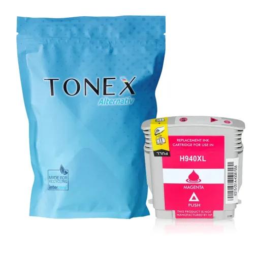TONEX alternativ für HP 940XL / C4908AE Tinte Magenta bis zu 1400 Seiten