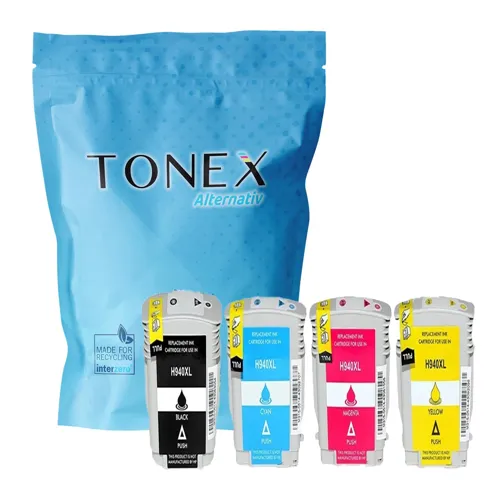 TONEREXPERT Premium Kompatibel für HP 940XL Tintenpatrone Multicolor Spar-Set