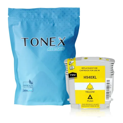 TONEX alternativ für HP 940XL / C4909AE Tinte Gelb bis zu 1400 Seiten