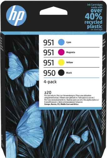 Original HP 6ZC65AE / 950 / 951 Tinte bis zu 9000 Seiten Multipack