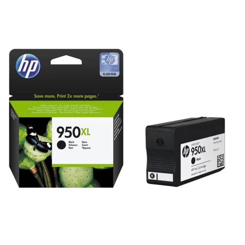 HP Original 950XL / CN045AE Tintenpatrone Schwarz bis zu 2300 Seiten