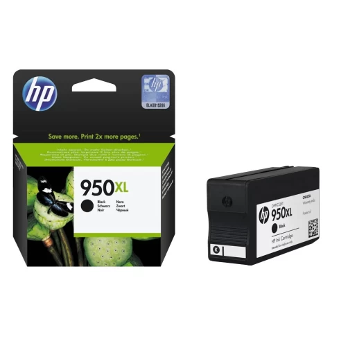 Original HP 950XL / CN045AE Tinte Schwarz bis zu 2300 Seiten 53ml