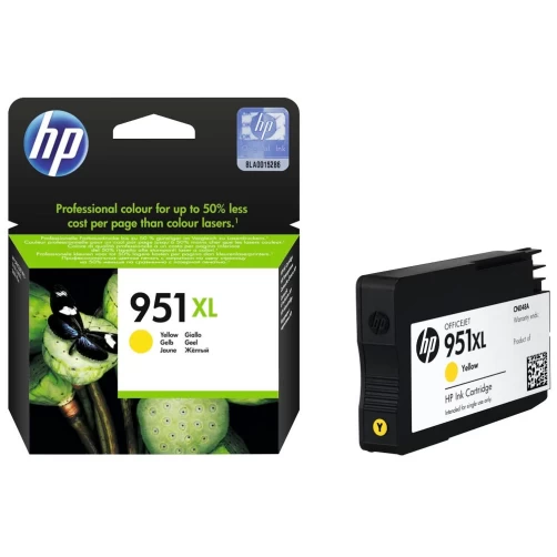 HP Original 951XL / CN048AE Tintenpatrone Gelb bis zu 1500 Seiten 17ml