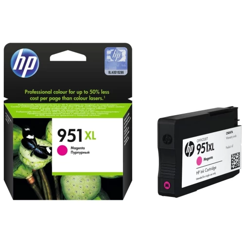 HP Original 951XL / CN047AE Tintenpatrone Magenta bis zu 1500 Seiten 17ml