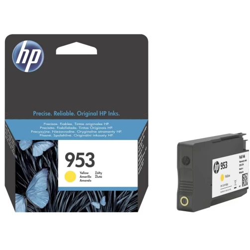 HP Original 953 / F6U14AE Tintenpatrone Gelb bis zu 700 Seiten 10ml