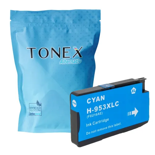 TONEX alternativ für HP 953XL / F6U16AE Tinte Cyan bis zu 1700 Seiten