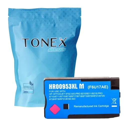TONEX alternativ für HP 953XL / F6U17AE Tinte Magenta bis zu 1700 Seiten