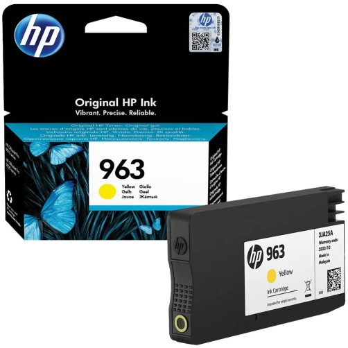 HP Original 963 / 3JA25AE Tintenpatrone Gelb bis zu 700 Seiten 11ml