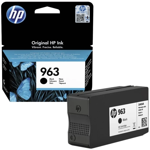 Original HP 963 / 3JA26AE Tinte Schwarz bis zu 1000 Seiten 24ml