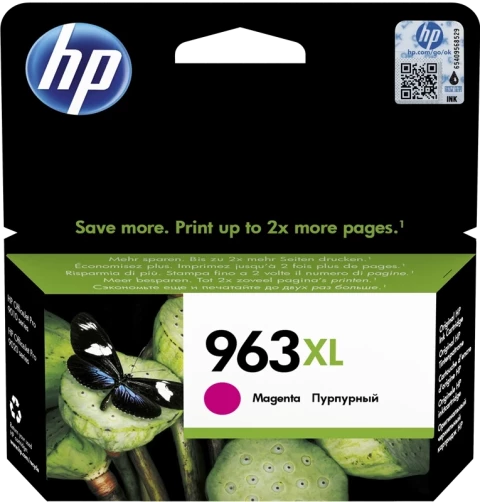 HP Original 3JA28AE / 963 XL Tintenpatrone Magenta bis zu 1600 Seiten