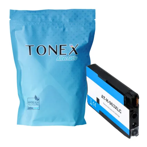 TONEREXPERT Premium Kompatibel für HP 963XL / 3JA27AE Tintenpatrone Cyan bis zu 1600 Seiten