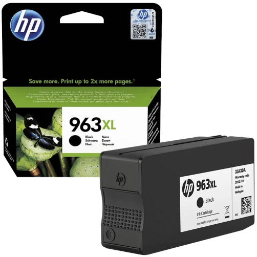 Original HP 963XL / 3JA30AE Tinte Schwarz bis zu 2000 Seiten 48ml