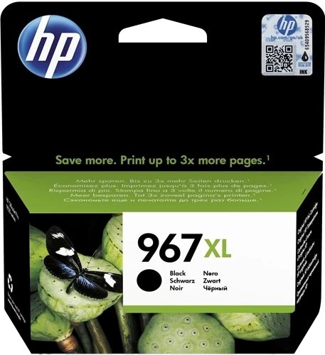 HP Original 967XL / 3JA31AE Tintenpatrone Schwarz bis zu 3000 Seiten 69ml