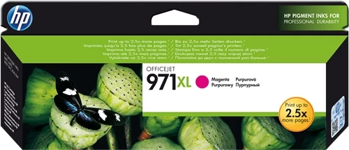 Original HP 971XL / CN627AE Tinte Magenta bis zu 6600 Seiten 81ml