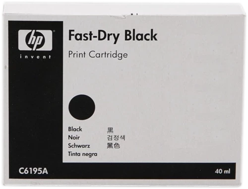 Original HP SPS 42ml / C6195A Tinte Schwarz 42ml