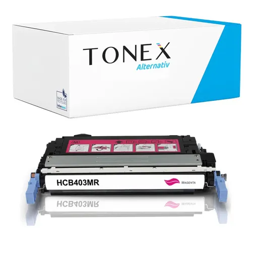 TONEREXPERT Premium Kompatibel für HP 642A / CB403A Tonerkartusche Magenta bis zu 7500 Seiten