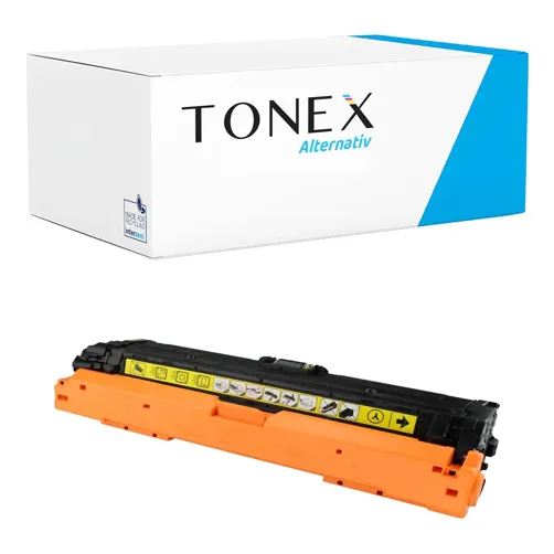 TONEREXPERT Premium Kompatibel für HP 650A / CE272A Tonerkartusche Gelb bis zu 15000 Seiten