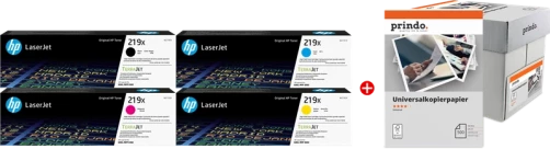 Original HP 219X MCVP / 219X Tinte Schwarz Cyan Magenta Gelb bis zu 10700 Seiten