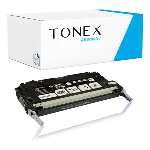 TONEREXPERT Premium Kompatibel für HP 501A / Q6470A Tonerkartusche Schwarz bis zu 6000 Seiten