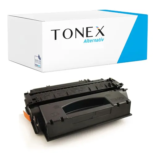 TONEREXPERT Premium Kompatibel für HP 53X / Q7553X Tonerkartusche Schwarz bis zu 6000 Seiten