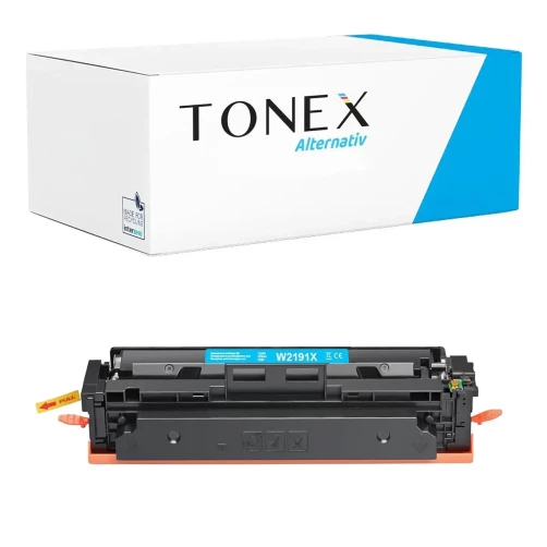 TONEX alternativ für HP W2191X / 219X Toner Cyan bis zu 2500 Seiten