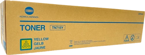 Original Konica Minolta ACP8250 / Minolta TN-715Y Toner Gelb bis zu 45000 Seiten