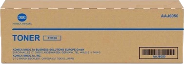 Konica Minolta Original AAJ6050 / TN326K  bis zu 30000 Seiten